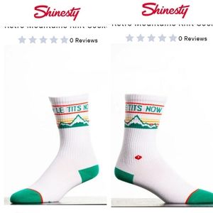 NWT Le Tits Now men's socks